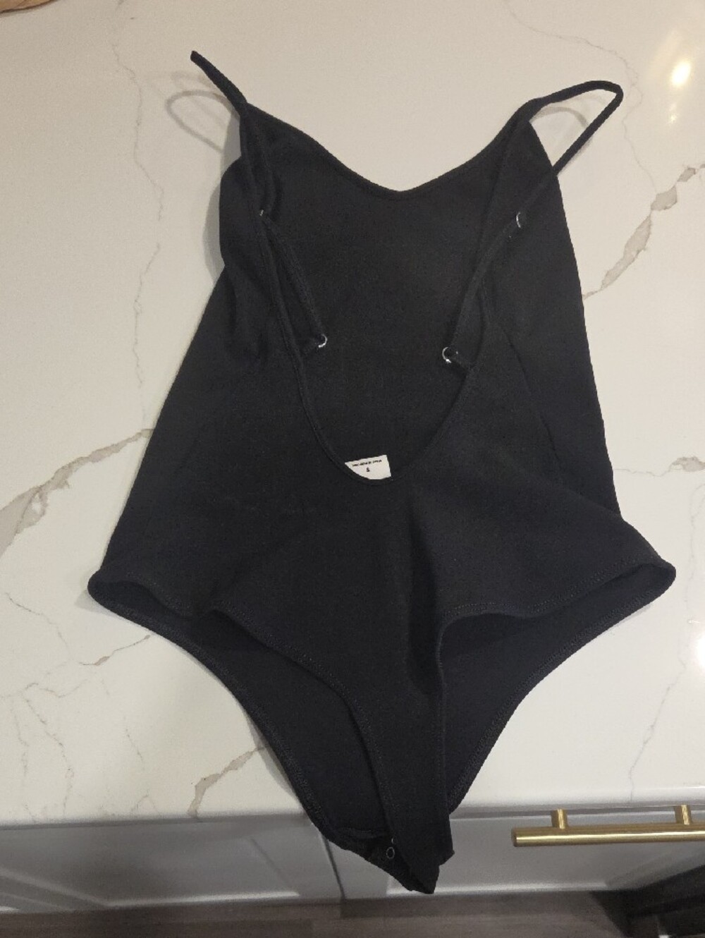 Re/Done Black Bodysuit - Picture 3 of 5
